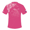 Růžový běžecký dres B+2021 a čelenka