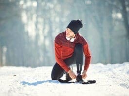 Běh v zimě,.zimní běžecký trénink, běhání v chladném počasí