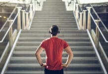 Tréninkové struktury pro výběhy schodů