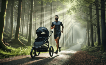 Proč začít běhat s kočárkem? – 1 díl běhání s kočárkem v parku