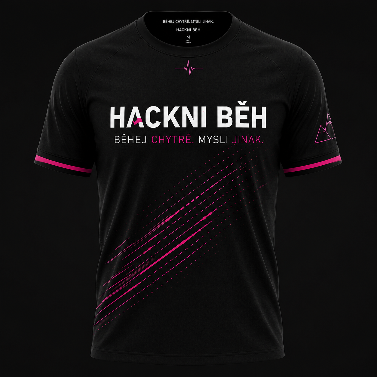 Triko Hackni běh růžová