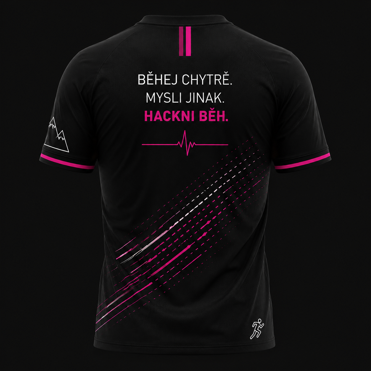 Triko Hackni běh růžová